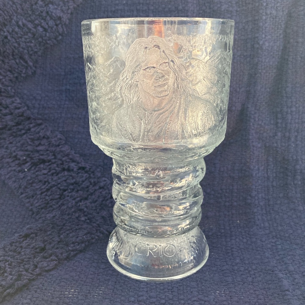 Vintage 2001 Lord Of The Rings Scrider Burger King Glass